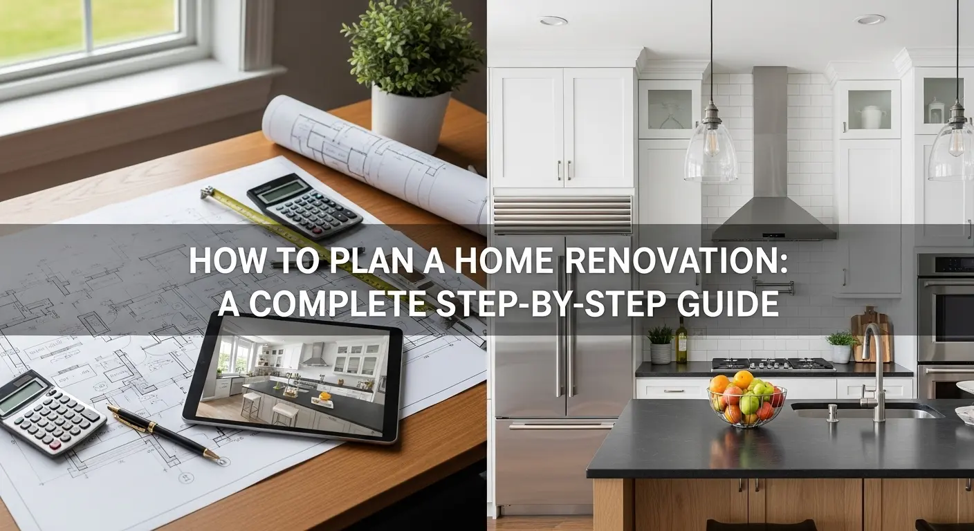 Step-by-step process for planning a home renovation project effectively