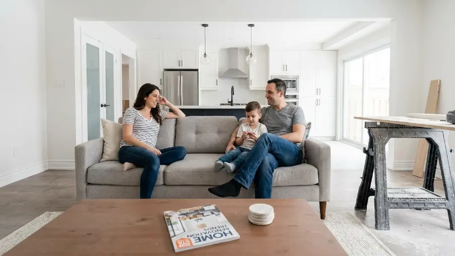 Modern GTA home showcasing 2026 renovation trends including open-concept spaces, energy-efficient upgrades, smart home features, and functional living improvements